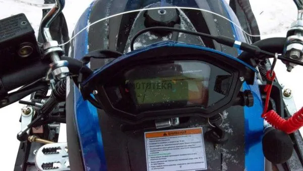 Снегоход MotoLand (Мотолэнд) SnowFox S 200 синий (машинокомплект) | Мототека