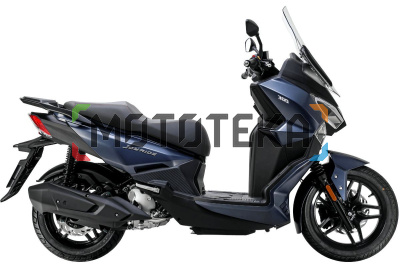 Максискутер SYM (Сим) Joyride 300 Синий с ПТС