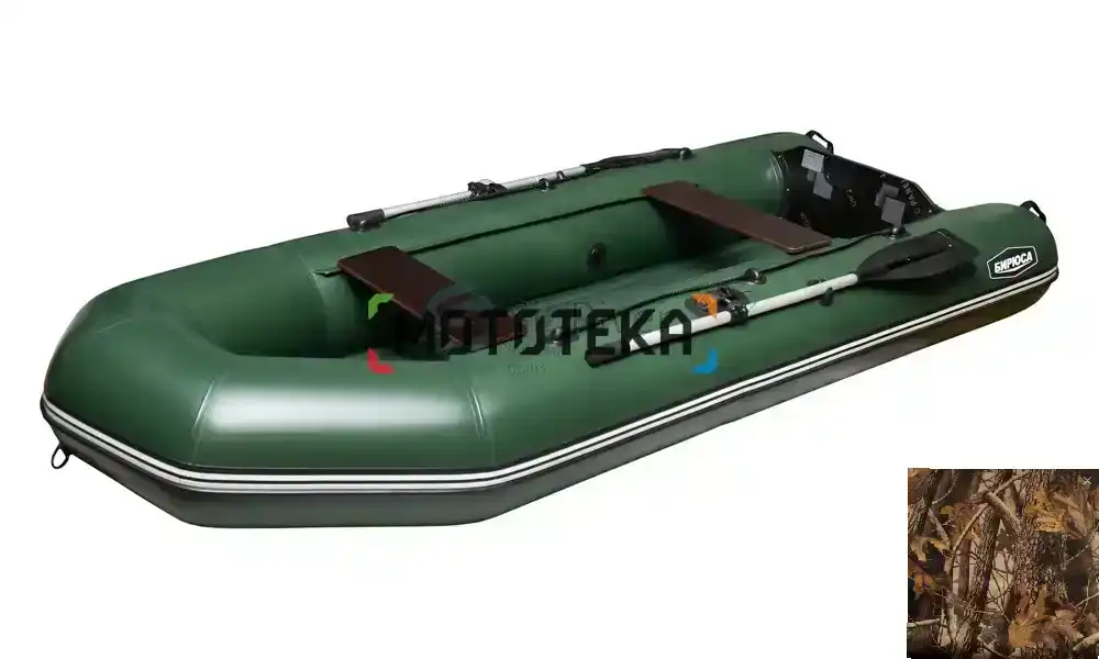 Лодка ПВХ SibRiver (Сибривер) Бирюса - 305 НД КМФ (Лес)
