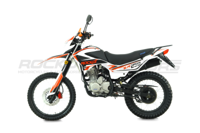 Мотоцикл кроссовый / эндуро ROCKOT (Рокот) ZR250 (белый/красный. 21/18. ЭПТС)