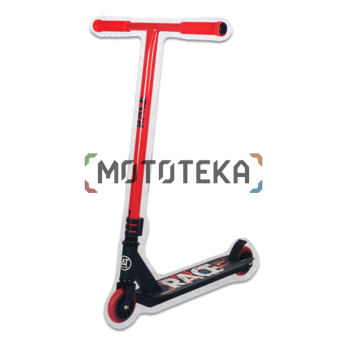 Самокат трюковый AT Scooters RACE красный
