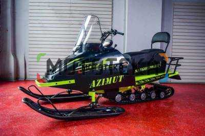 Мини - снегоход Бурлак Azimut (Азимут) CS 27 л.с., черный капот (машинокомплект)