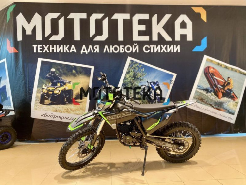 Мотоцикл кроссовый / эндуро OXO (Оксо) Venom 250 (GN-049) зелёный фото 3