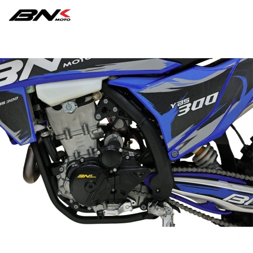 Мотоцикл кроссовый / эндуро BNK (БНК) BNK-K10 YBS300 (KTM 2024) Black-Blue фото 2