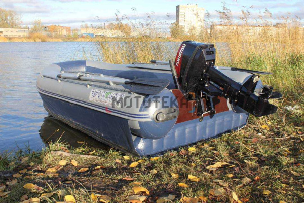 Лодка ПВХ ФЛАГМАН DK 320 серый/синий Лодка ПВХ ФЛАГМАН DK 320 серый/синий