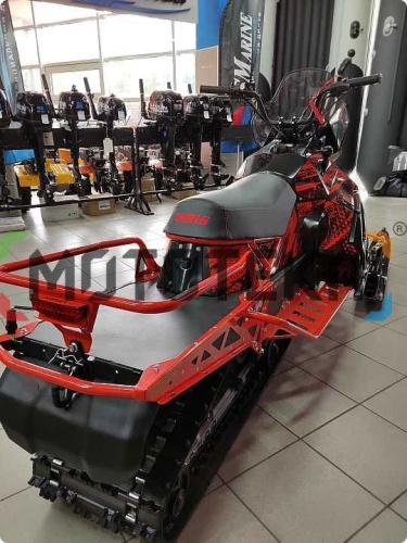 Снегоход IRBIS (Ирбис) SF 200 L Long чёрный/красный с ПСМ фото 19