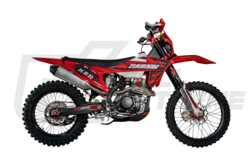 Мотоцикл кроссовый / эндуро Zuumav (Зуумав) K8R YBH300 /красный фото 4
