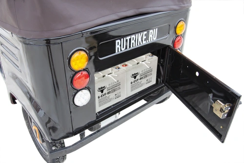 Трицикл Rutrike (Рутрайк) Рикша NEW 60V1800W фото 14