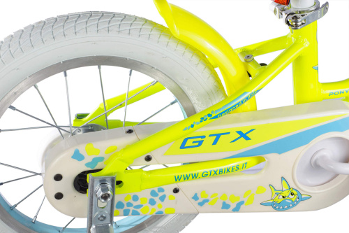 Велосипед 14" GTX (MotoLand) PONY (рама 7.8") (000072) (желтый) фото 2 Велосипед 14" GTX (MotoLand) PONY (рама 7.8") (000072) (желтый) фото 2