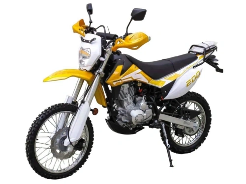 Мотоцикл кроссовый / эндуро Racer (Рейсер) RC200GY - C2 Enduro желтый с ПТС Мотоцикл кроссовый / эндуро Racer (Рейсер) RC200GY - C2 Enduro желтый с ПТС