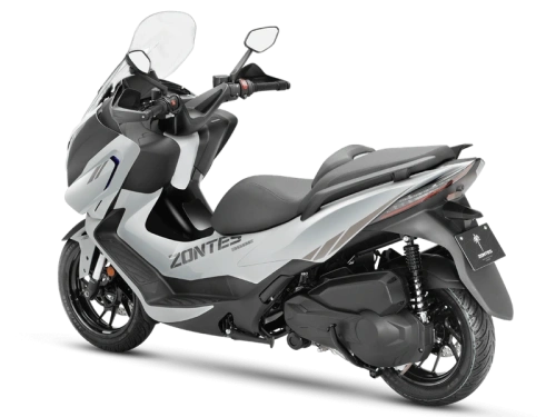 Скутер ZONTES (Зонтес) ZT368 - E 2026 серый с ПТС фото 6