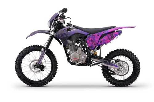 Мотоцикл кроссовый / эндуро BSE (БСЕ) Z2 L 19\16 Split Purple фото 6