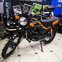 Мопед Мотомир TRICKLER 2 50 (110) чёрный/оранжевый