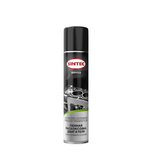 Раскоксовка двигателя SINTEC Foam Carbon Cleaner 400мл пенный (12шт/уп) 101133