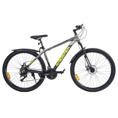 Велосипед 27.5" KROSTEK (Кростек) LEVEL 2701 (рама 17'') серый Велосипед 27.5" KROSTEK (Кростек) LEVEL 2701 (рама 17'') серый