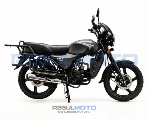 Мопед Regulmoto (Регулмото) Alpha (RM - 6) PRO чёрный матовый фото 4