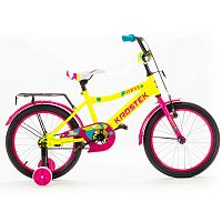 Велосипед 18" KROSTEK (Кростек) ONYX BOY (500107) (желтый)