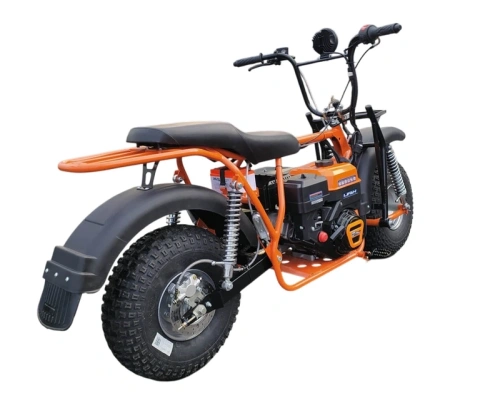 Мотоцикл СПРИНТ на редукторе, колеса 8” (20х7-8’’), LIFAN KP230ER, фара, электростартер фото 3