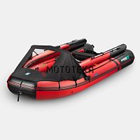 Лодка ПВХ GLADIATOR (Гладиатор) E 450 X PRO красный/чёрный