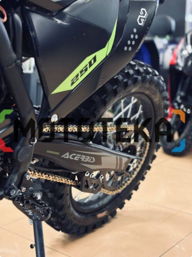 Мотоцикл кроссовый / эндуро OXO (Оксо) Venom 250 (GN-049) зелёный фото 24