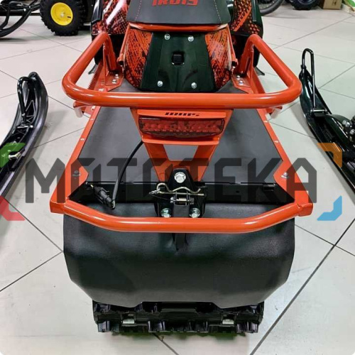 Снегоход IRBIS (Ирбис) SF 200 L Long чёрный/красный с ПСМ фото 8
