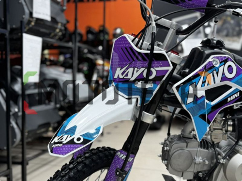 Питбайк KAYO (Кайо) MINI К125EM 14/12 (механ. сцепл., эл. стартер 2024г.) фото 6