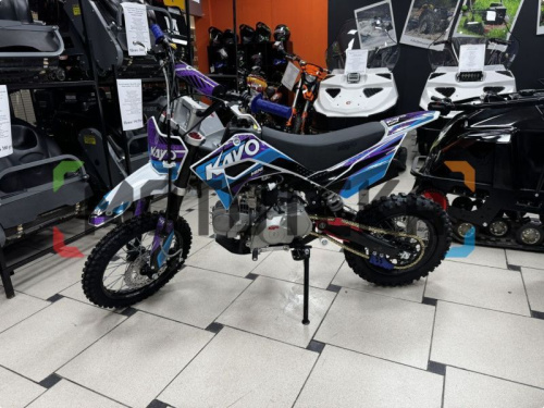 Питбайк KAYO (Кайо) MINI К125EM 14/12 (механ. сцепл., эл. стартер 2024г.) фото 13