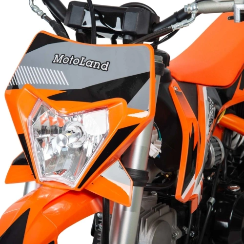Питбайк MotoLand (Мотолэнд) SX 125 E 14/12 оранжевый фото 6 Питбайк MotoLand (Мотолэнд) SX 125 E 14/12 оранжевый фото 6