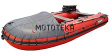 Лодка ПВХ Hunter (Хантер) Travel 340 красный/чёрный
