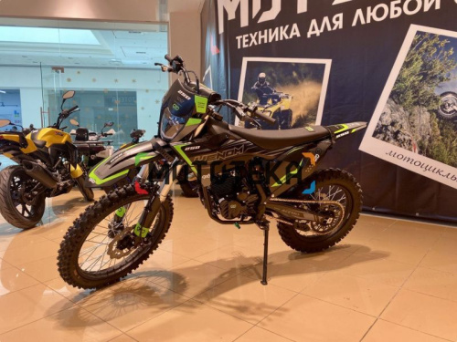 Мотоцикл кроссовый / эндуро OXO (Оксо) Venom 250 (GN-049) зелёный фото 16