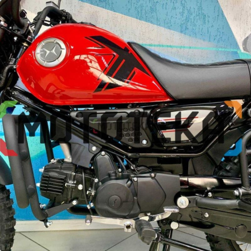Мопед Мотомир COLT SCRAMBLER красный фото 7