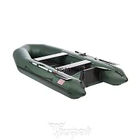 Лодка ПВХ Тонар Капитан Т310 (киль+пол) зеленая