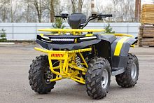 Квадроцикл детский IRBIS (Ирбис) ATV 125 2024 черный с ПСМ