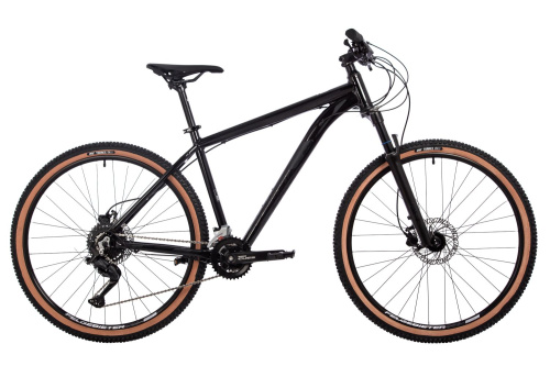 Велосипед Stinger (Стингер) Graphite Comp 27.5" (2024), рама 16" (155-165 см), черный
