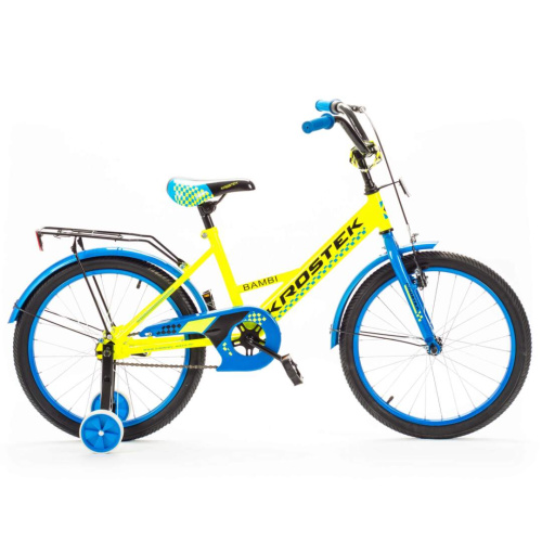 Велосипед 20" KROSTEK (Кростек) BAMBI GIRL (500114) (желтый) Велосипед 20" KROSTEK (Кростек) BAMBI GIRL (500114) (желтый)