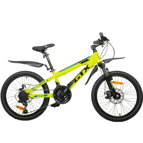 Велосипед 20" GTX (MotoLand) DAKAR (рама 10.5") (000075) (желтый) Велосипед 20" GTX (MotoLand) DAKAR (рама 10.5") (000075) (желтый)