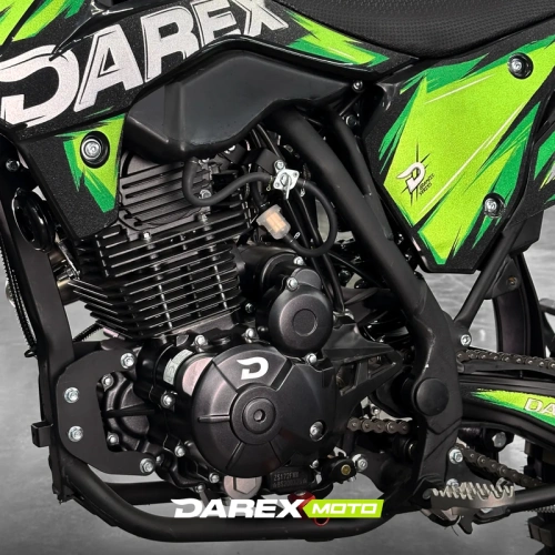 Мотоцикл кроссовый / эндуро Darex (Дарекс) MATAY 250 (black/green) (черный/зеленый) фото 2 Мотоцикл кроссовый / эндуро Darex (Дарекс) MATAY 250 (black/green) (черный/зеленый) фото 2