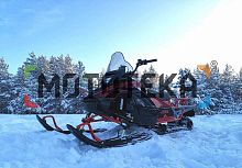 Снегоход IRBIS (Ирбис) SF 200 L Long чёрный/красный с ПСМ