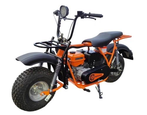 Мотоцикл СПРИНТ на редукторе, колеса 8” (20х7-8’’), LIFAN KP230ER, фара, электростартер