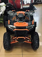 Квадроцикл детский FXMOTO (ФХМото) SS125-2 серо-оранжевый (машинокомплект)