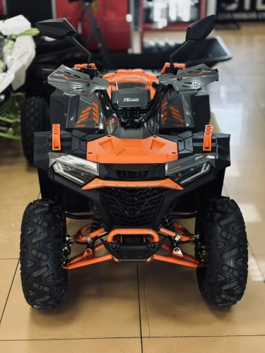 Квадроцикл детский FXMOTO (ФХМото) SS125-2 серо-оранжевый (машинокомплект) Квадроцикл детский FXMOTO (ФХМото) SS125-2 серо-оранжевый (машинокомплект)