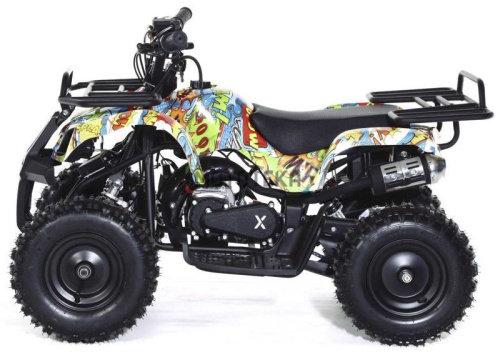 Квадроцикл детский Motax (Мотакс) ATV Mini Grizlik X - 16 [эл. ст.] бомбер (машинокомплект) фото 8