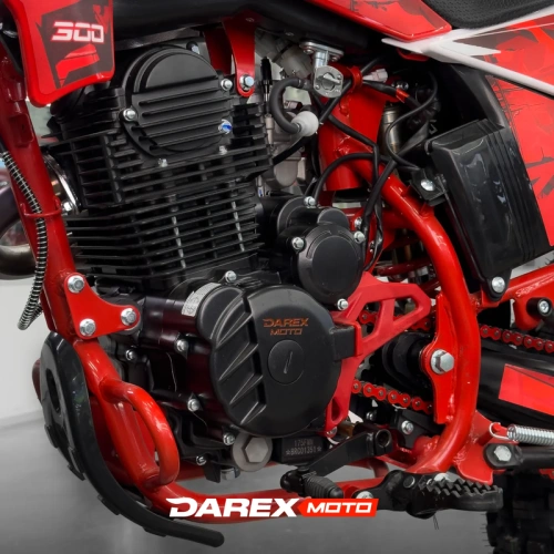 Мотоцикл кроссовый / эндуро Darex (Дарекс) Timer 300 Red (красный) фото 6