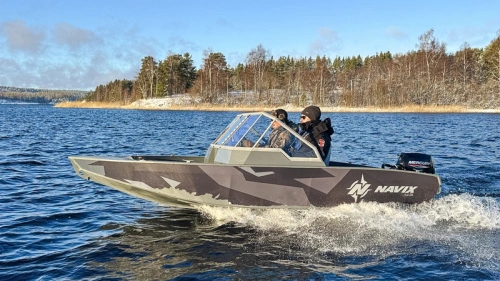 Лодка ПНД Navix (Навикс) C43 2 консоли фото 5 Лодка ПНД Navix (Навикс) C43 2 консоли фото 5