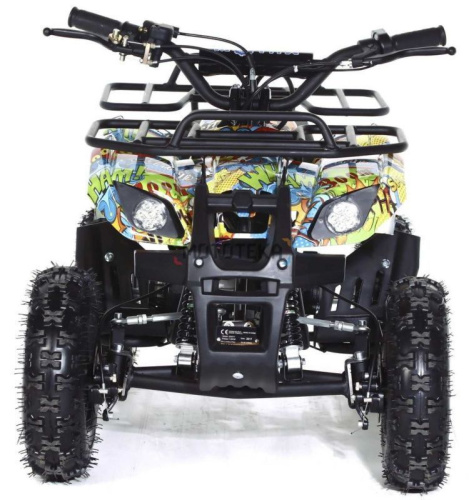 Квадроцикл детский Motax (Мотакс) ATV Mini Grizlik X - 16 [эл. ст.] бомбер (машинокомплект) фото 2