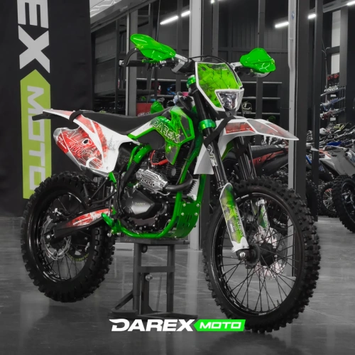 Мотоцикл кроссовый / эндуро Darex (Дарекс) Alga 300 S Green Limited Edition 2025 (зеленый) фото 3 Мотоцикл кроссовый / эндуро Darex (Дарекс) Alga 300 S Green Limited Edition 2025 (зеленый) фото 3