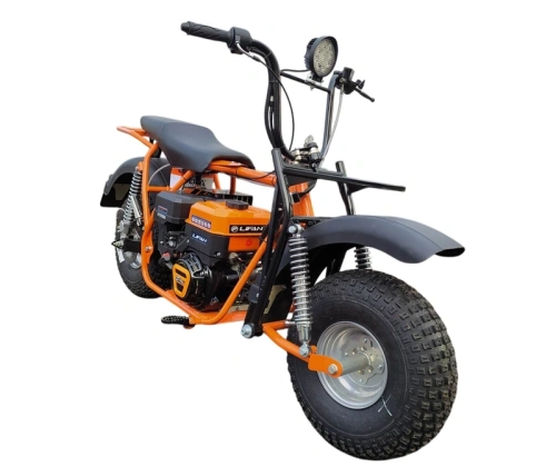 Мотоцикл СПРИНТ на редукторе, колеса 8” (20х7-8’’), LIFAN KP230ER, фара, электростартер фото 4