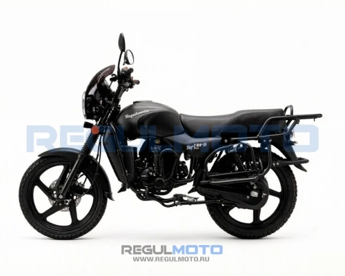 Мопед Regulmoto (Регулмото) Alpha (RM - 6) PRO чёрный матовый