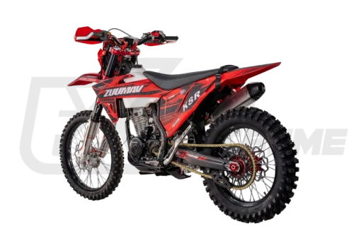 Мотоцикл кроссовый / эндуро Zuumav (Зуумав) K8R YBH300 /красный фото 2