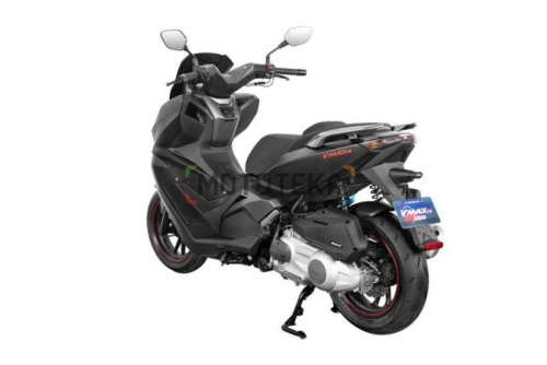 Скутер Regulmoto (Регулмото) GRIDO 125 чёрный с ПТС фото 7